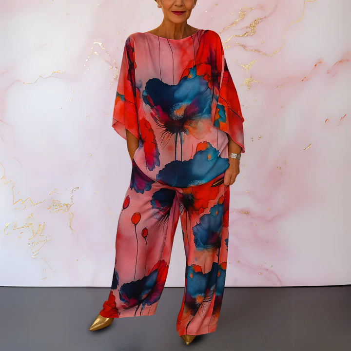 Sienna | Elegant Floral Two-Piece Set