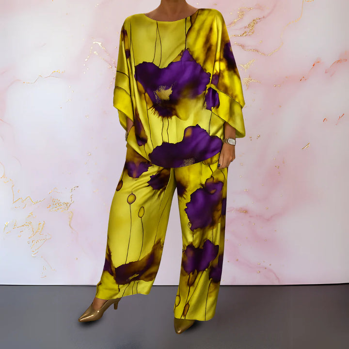 Sienna | Elegant Floral Two-Piece Set