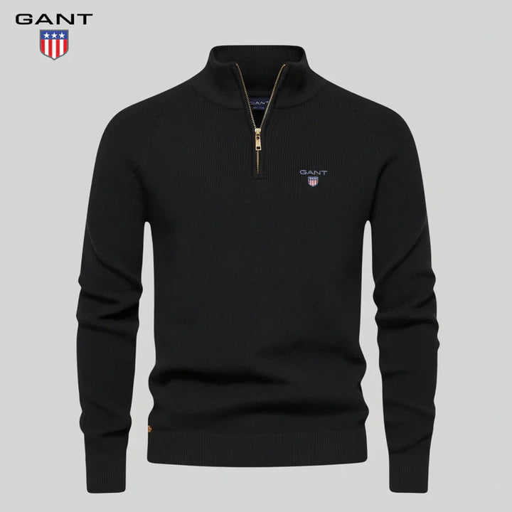 Half-Zip Collar Knit | Men’s Smart Casual Sweater