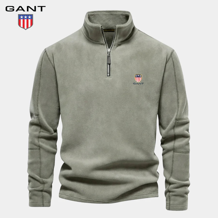 Cotton Half Zip Sweater | Men’s Classic Knit