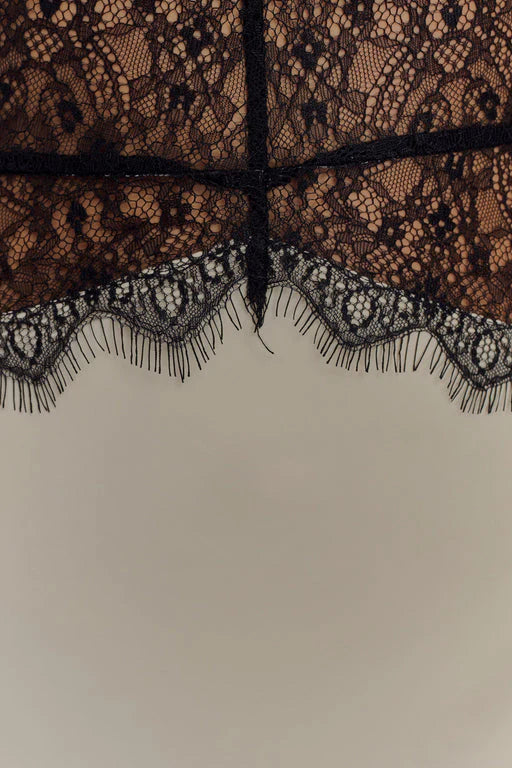 Maïra | Lace Backless Maxi Dress