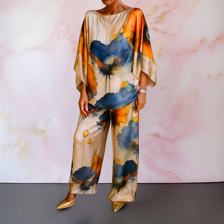Sienna | Elegant Floral Two-Piece Set
