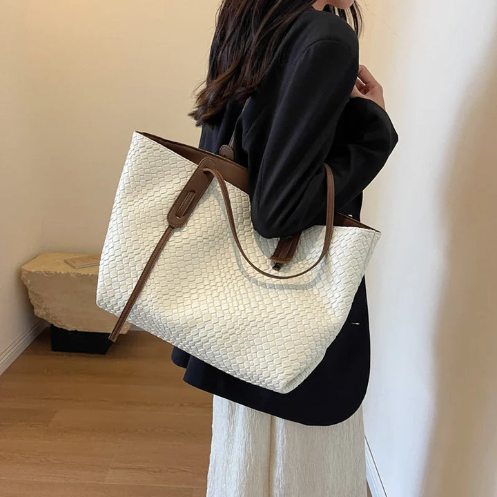 Mara | Woven Everyday Tote