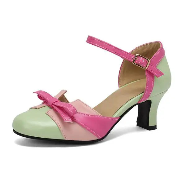 Raisa | Padded Square-Toe Heels