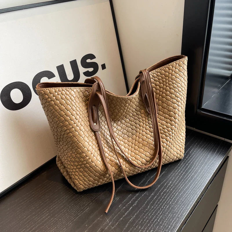 Mara | Woven Everyday Tote
