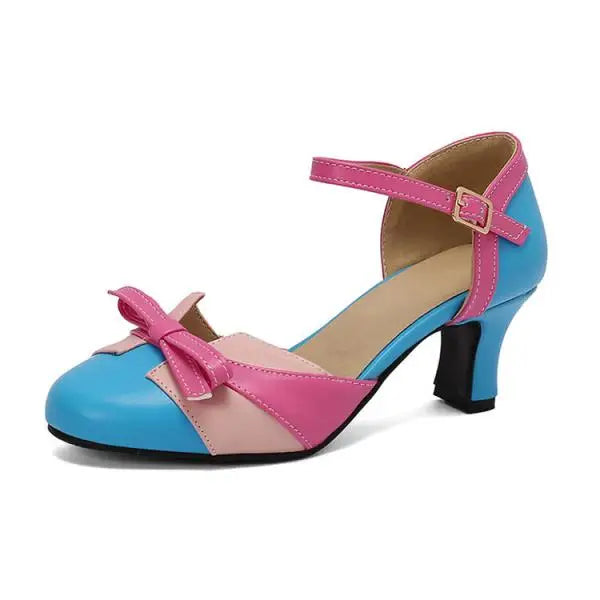 Raisa | Padded Square-Toe Heels