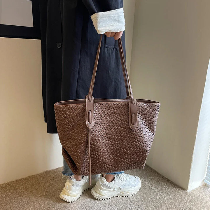 Mara | Woven Everyday Tote