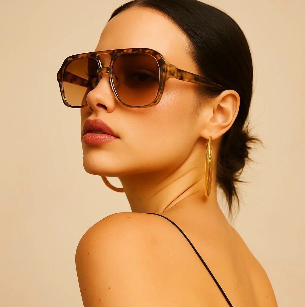 AELIANA | VINTAGE AVIATOR SUNGLASSES