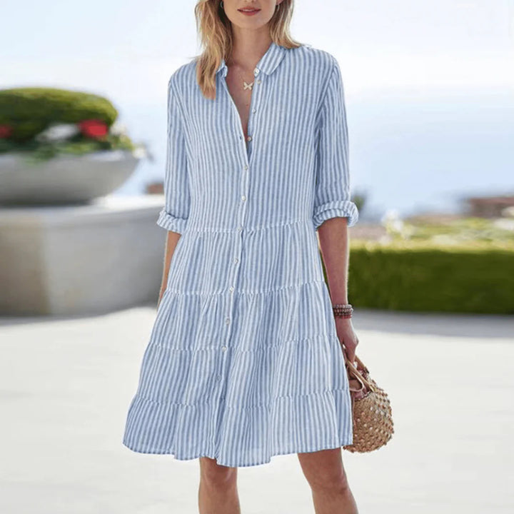 Ismena | Breezy Striped Dress